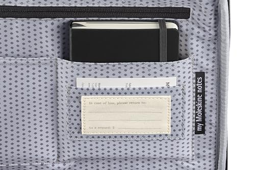 Moleskine Bolsa Vertical para Dispositivos Colección Classic, Mochila Compatible con Tablet, iPad, Laptop hasta 15 Pulgadas, Dimensiones 29 x 39 x 6 cm, Color Negro