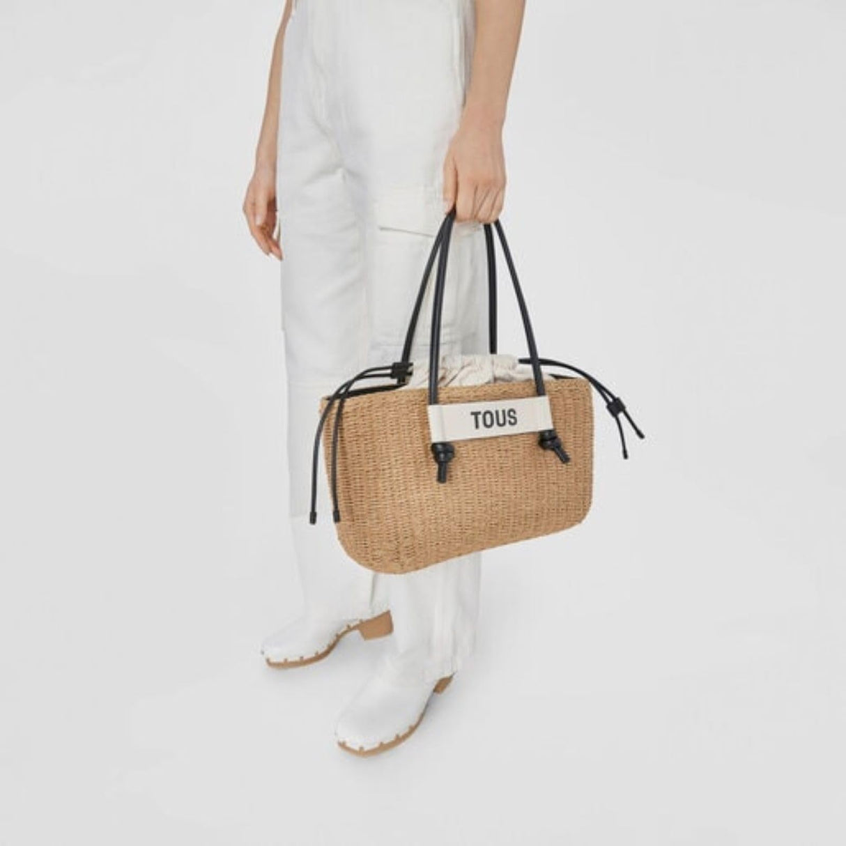 TOUS Capazo Grande 395901569 Scoubidou Negro