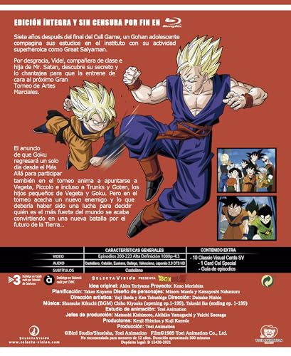 Dragon Ball Z Box 11 (Episodios 200 a 223) [Bluray] [Blu-ray]