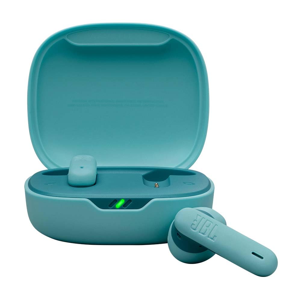 JBL Wave Flex 2, Auriculares inalámbricos True Wireless, Bluetooth, autonomía de hasta 40 hrs, Sonido Pure Bass, Smart Ambient, Resistentes al Agua y al Polvo, conexión multipunto, Azul