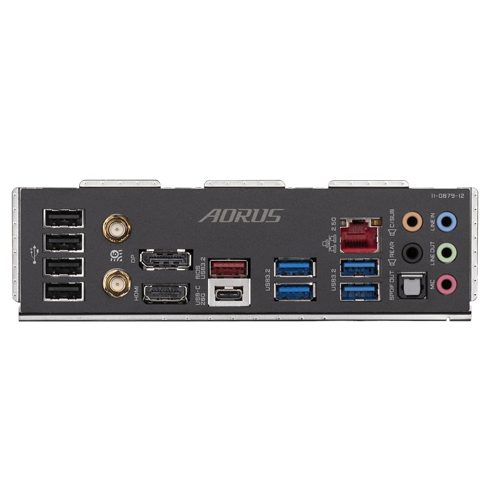 GIGABYTE B760 AORUS Master DDR4 Placa Base - Soporta CPUs Intel Core de 14ª generación, 16*+1+1 Fases de VRM Digital, hasta 5333MHz DDR4 (OC), 3xPCIe 4.0 M.2, Wi-Fi 6E, LAN de 2.5GbE, USB 3.2 Gen 2
