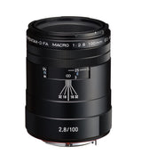 PENTAX Objectif HD DFA 100mm Macro F2.8 ED AW Noir