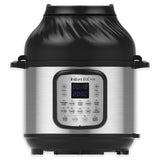 Instant Pot Duo Crisp + Air Fryer 5.7L Multicooker 11 en 1 Cocina a presión, saltea, cocina al vapor, a fuego lento, sousvides, calienta, fríe al aire, hornea, asa y deshidrata
