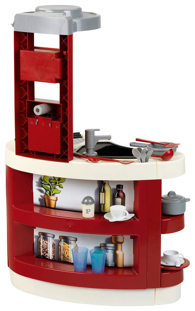 Theo Klein-7100 Miele Cocina Wave Sweety Con Numerosos Accesorios, Cocina Para Niños, Juguete, Multicolor (7100)