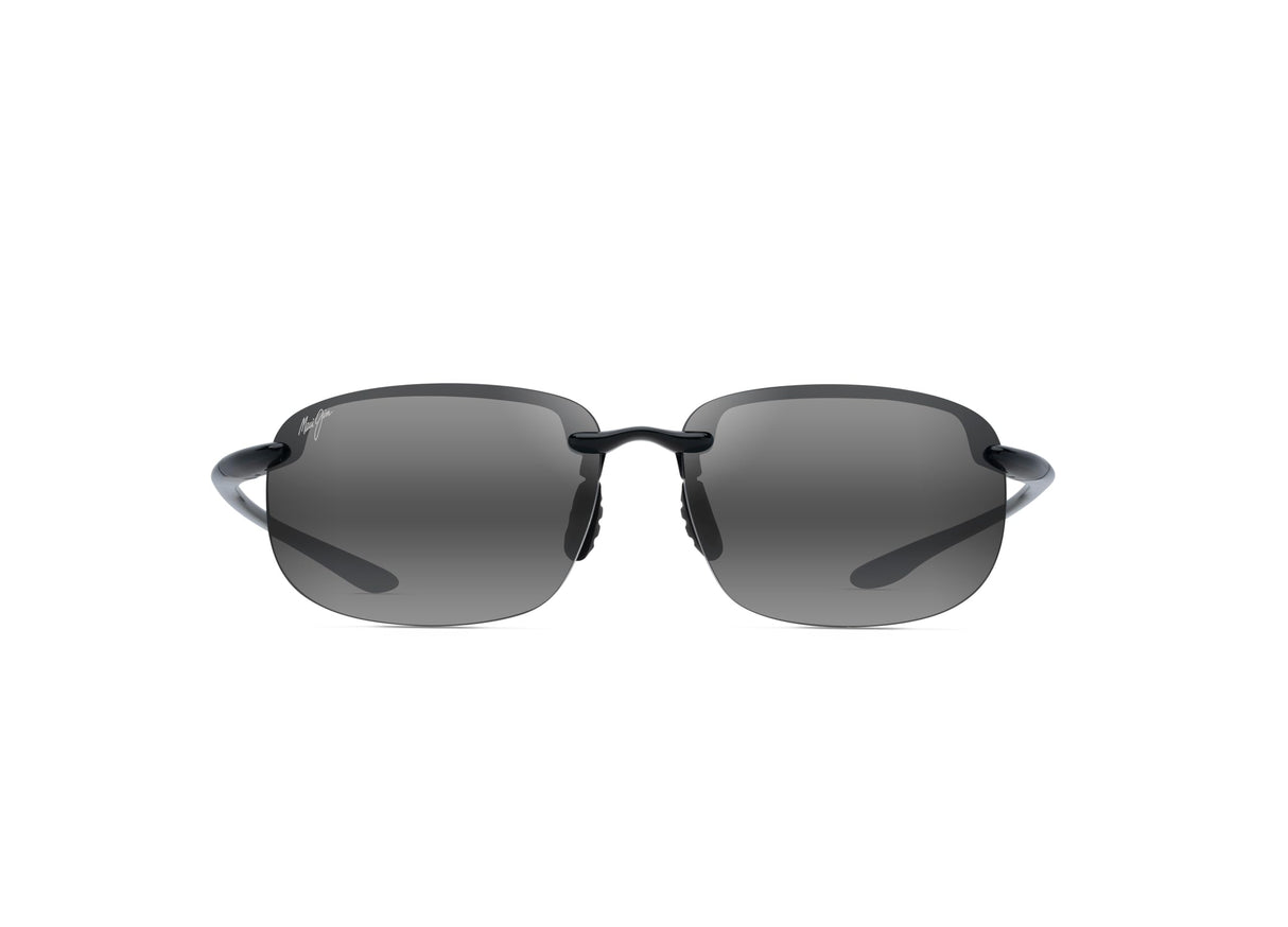Maui Jim Hookipa Xlarge Gafas, Black Gloss, 68-14-145 Unisex Adulto