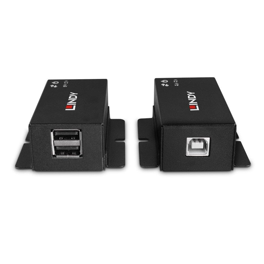 Lindy 43386 Extensor de 2 puertos USB 2.0 por Cat.6 a 50m