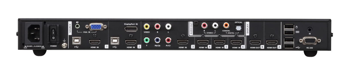 Aten VP1920 | Matriz de presentación 9 x 2 | Switch | 4K, Negro