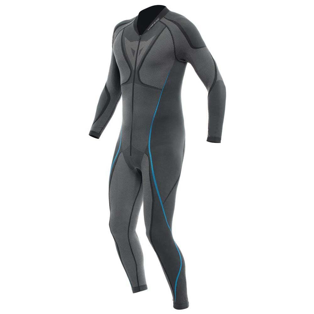 Dainese Dry Suit Capa de Base, Negro/Azul, M para Hombre