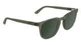 Calvin Klein Men's Sunglasses CK25536S - Transparent Khaki with Solid Green Lens