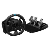 Logitech G923 Volante y Pedales de Carrera para PS5, PS4 y PC, Uk Inglés Enchufe de alimentación, Tipo G, Negro