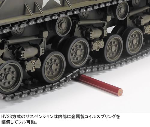 Tamiya 56048 1:16 RC US M4 Sherman 105 mm How. MSS - Tanque RC, Kit de Tanque, modelismo RC, modelismo, RC, Modelo teledirigido, 1:16