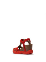 Fly London GAIT959FLY, Sandalias Mujer, Scarlet, 40 EU