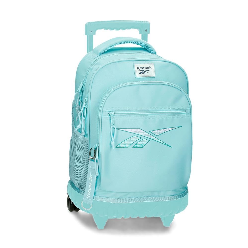 Reebok ANN Mochila Compact 2 Ruedas Azul 32x43x21 cms Poliéster 28,9L