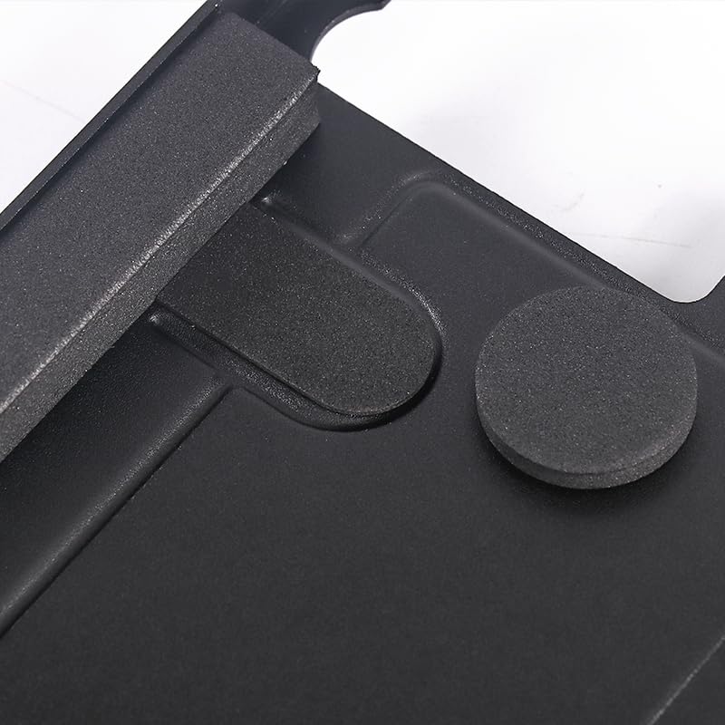 System-S Soporte de Pared para iPad Pro de 12,9 Pulgadas (Solo 2015 + 2017), Color Negro