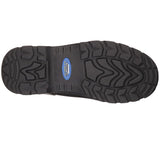 Skechers Workshire, Botas para Hombre, Black Embossed Leather, 43 EU