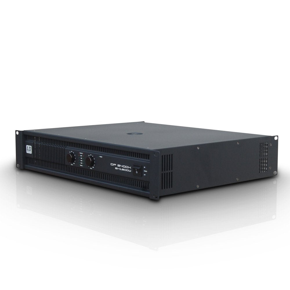 LD Systems DEEP2 2400 X - Amplificador de PA 2 x 1200 W 2 Ohmios