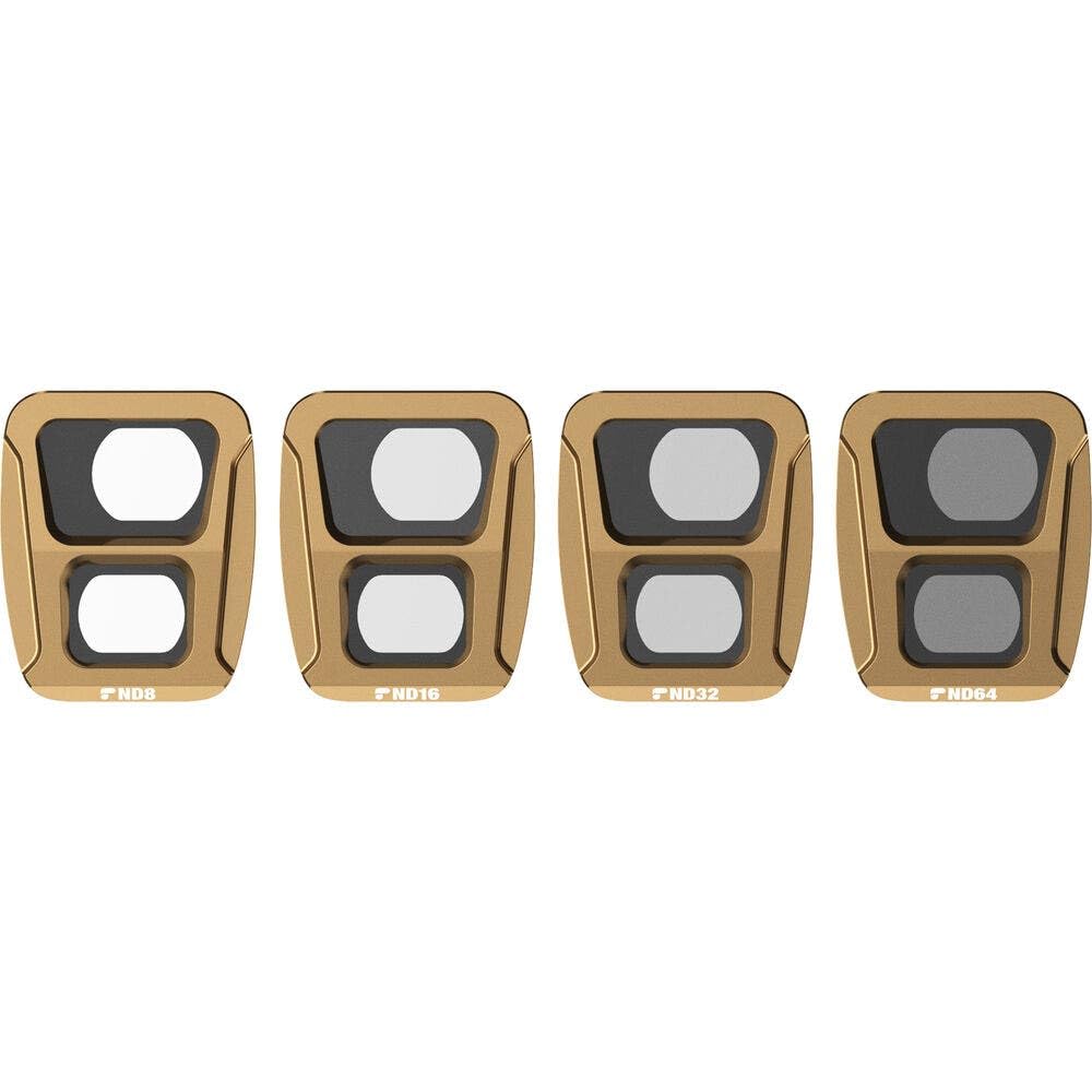 PolarPro - dji Air 3 Shutter Collection (ND8, ND16, ND32, ND64) - Neutral Density Filter Set For dji Air 3