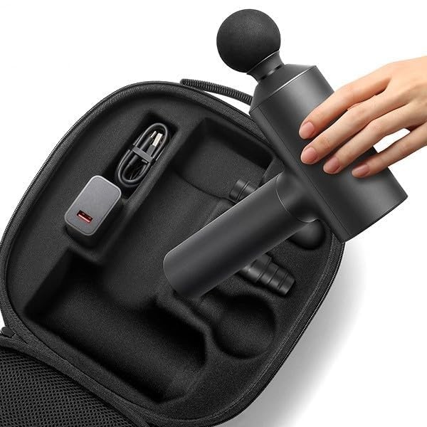 Xiaomi Massage Gun, Pistola de Masaje Muscular, Masajeador Muscular eléctrico de Tejido Profundo, Masajeadores eléctricos de Mano, Negro