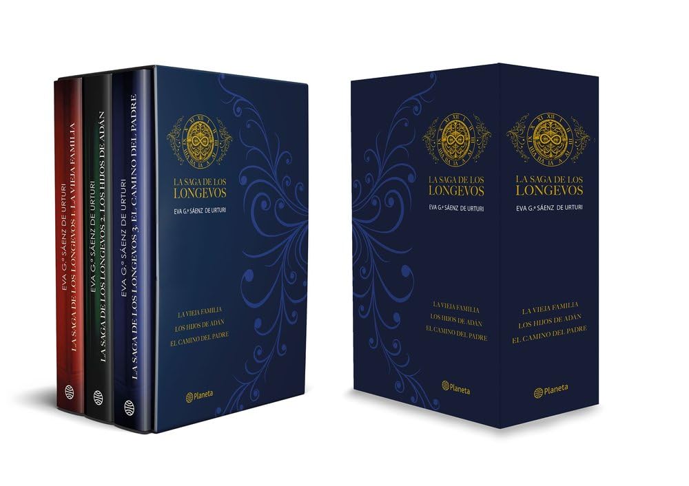 Estuche La saga de los longevos: (La Vieja Familia + Los Hijos de Adán + El Camino del Padre) (Planeta)