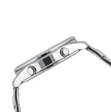 Casio Reloj Analogico-Digital para Hombre de Cuarzo con Correa en Acero Inoxidable LCW-M100DSE-2AER