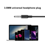 通用 Auriculares in-Ear con Cable, Deportivos, Auriculares de música, estéreo, con micrófono Integrado, para teléfonos iOS y Android