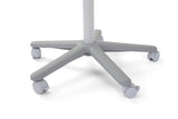 Bi-Office Pizarra Magnética con caballete móvil Smart, rotafolios con ruedas, marco de aluminio de 70 x 100 cm