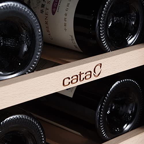 Cata | Vinoteca |Modelo VI 54024 X | Vinoteca no Frost de Encastre | Capacidad para 28 Botellas | Ancho de 60 cm | Clase de Eficiencia nergética G | Con Soportes Regulables para la Altura