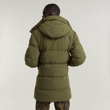 G-STAR Para Hombre G- Whistler Padded Hooded Parka 2.0, Verde (shadow olive D25347-D518-B230), L