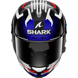 SHARK, Casco Moto Integral AERON GP FIM FIRSTLAP Carbon Blue Red DBR, XL