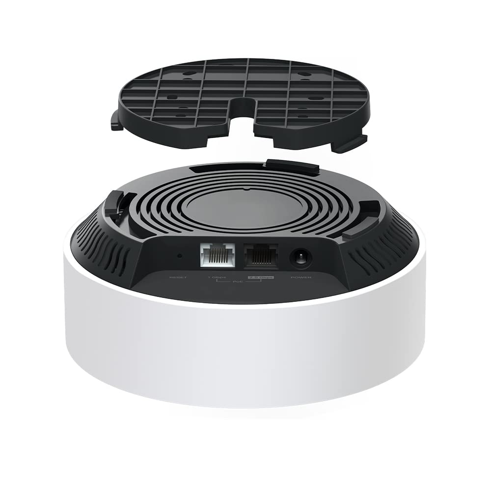 TP-Link Deco X50-PoE(3-Pack)- AX3000 Dual Band Wi-Fi 6 Mesh, Soporta alimentación PoE y DC, Puerto 2.5Gbps, Alcance hasta 600m², WPA3, Ideal para Casas Grandes