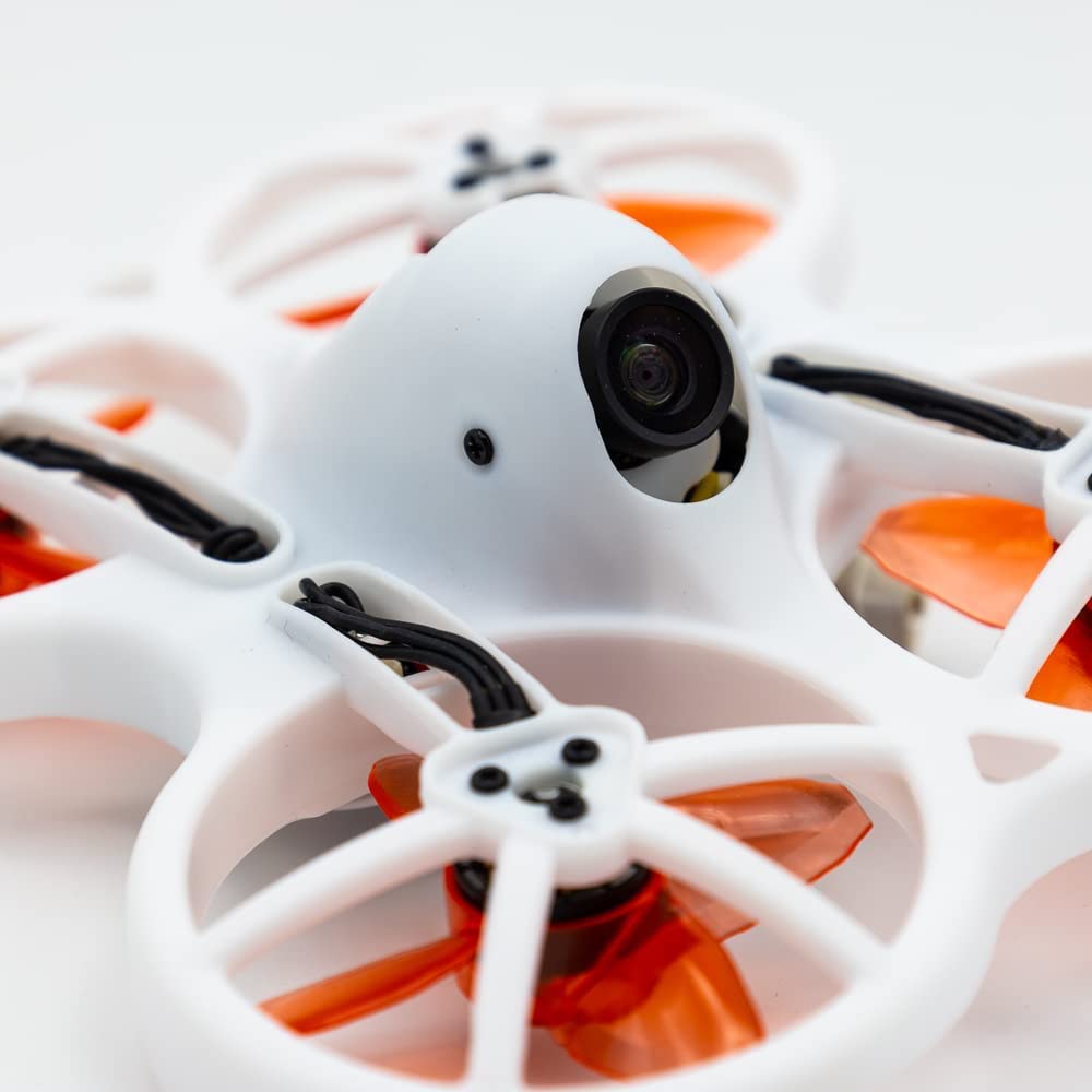 EMAX FPV Drone EZ Pilot Pro RTF Kit, Vista en Primera Persona Drone con Cámara 1200TVL E01, 25-100-200 VTX Conmutable, Mini Drone con Gafas y E8 Transmisor para Niños Adultos y Principiantes
