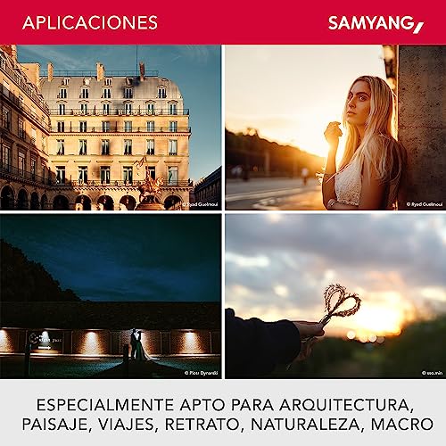 Samyang AF 24-70 mm F2,8 FE para Sony E – para cámaras Sony E Mount Sony Alpha A7 A9 A1 A7C A6000 Serie, Negro
