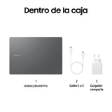 Samsung Galaxy Book5 Pro, Ordenador Portátil IA 16", Procesador Intel Core Ultra 7, 16GB RAM, Almacenamiento 1TB, Windows 11 Home, Gris, Teclado QWERTY Español