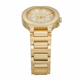 Michael Kors Reloj Gramercy para Mujer, Movimiento cronógrafo de Cuarzo con Correa de Acero Inoxidable, 40 mm, Tono Oro