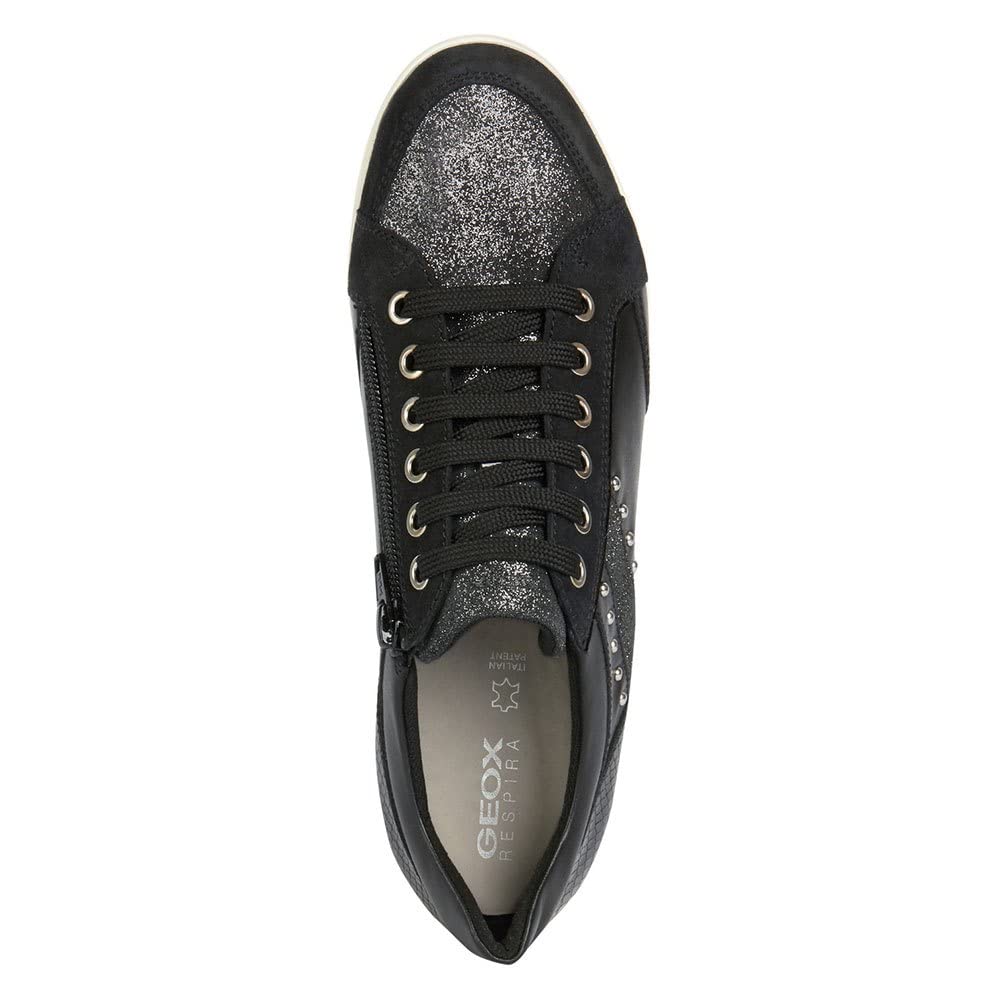 Geox D Myria H Sneakers Mujer Negro 38 EU