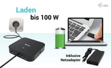I-TEC USB-C HDMI DP Dock PD100WACCS