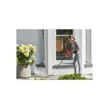 BLACK+DECKER Hidrolimpiadora 18V, batería 2Ah, presión de 24 bares, tubo extraíble 57 cm, incluye manguera 6m, adaptador, varilla larga, boquilla 5en1, batería 2Ah y cargador, BCPC18D1-QW