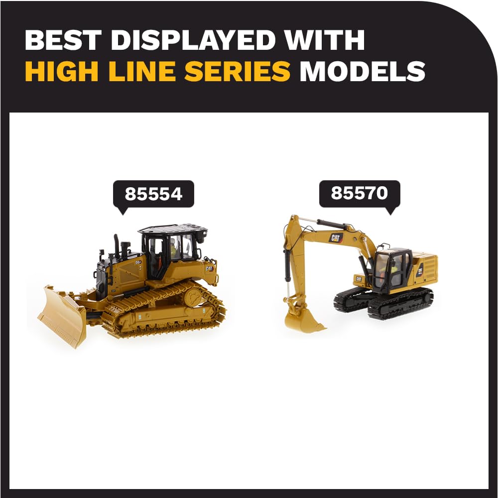 Caterpillar Diecast Masters 85569 Excavadora 320 Hex, Escala 1:50, Aprox. 18.3 x 6.3 x 8 cm, a Partir de 14 años