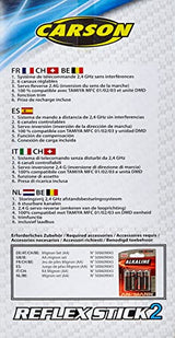 Carson Optical - Radio Control Reflejo del palillo 2 2.4 GHz 6 Canal # 501006