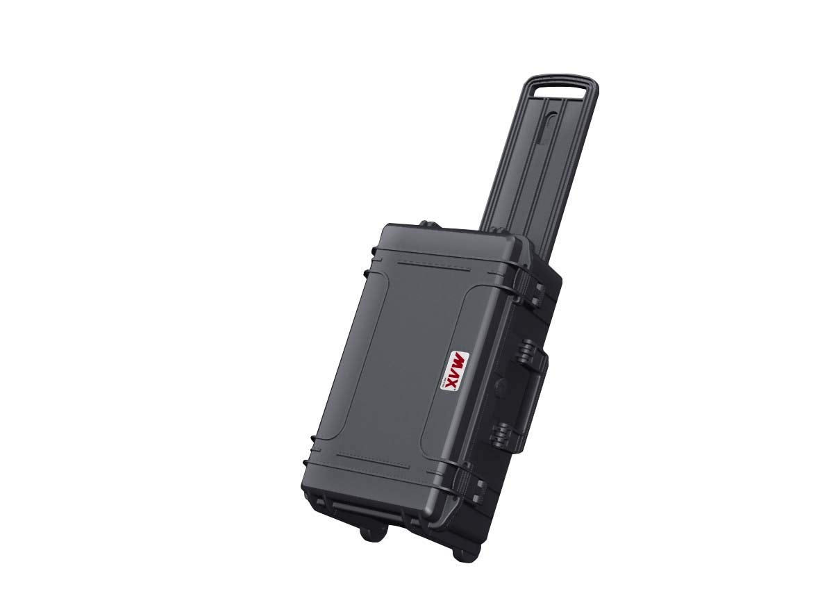 MAX MAX520CAMORGTR.079 Maleta, Unisex Adulto, Negro, 520 x 290 x H200 mm