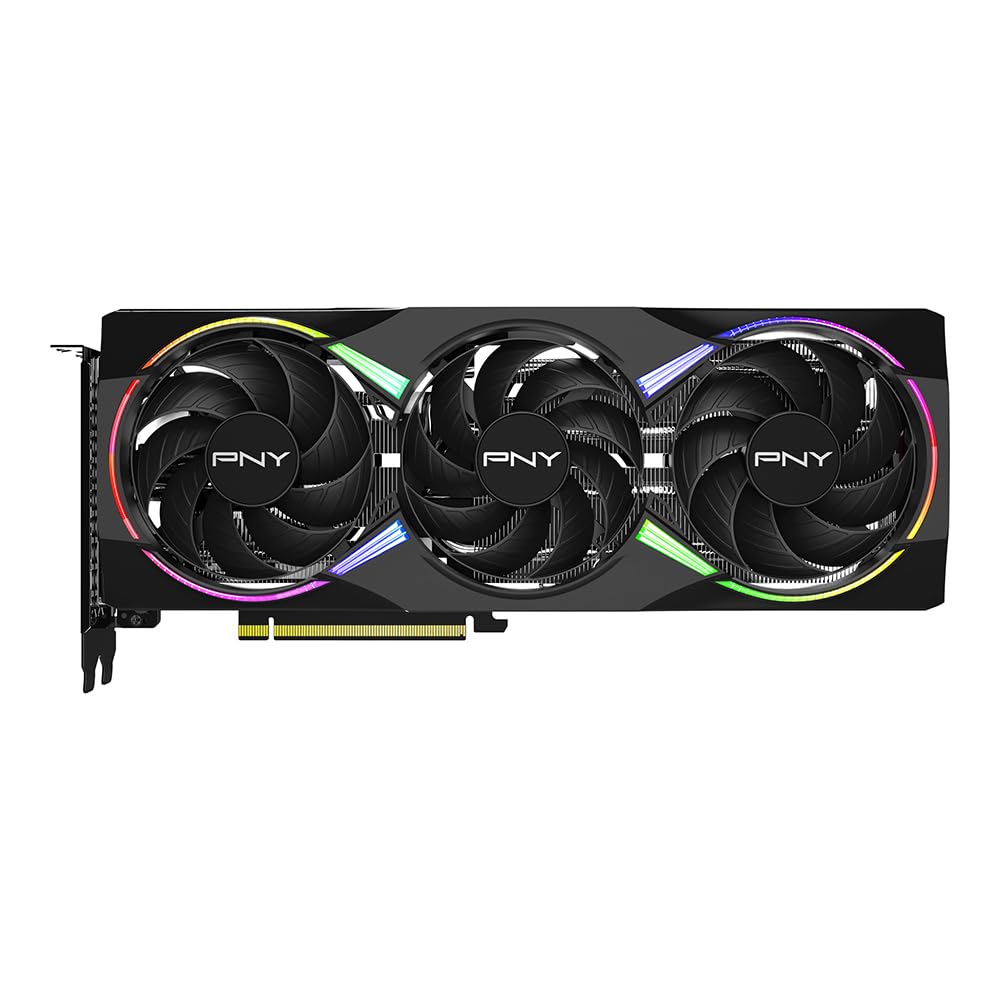 PNY GEFORCE RTX 5060 Ti 16GB ARGB Overclockeado Triple Ventilador DLSS 4