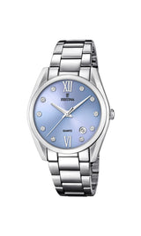 FESTINA Reloj Analógico para Mujer de Cuarzo con Correa en Acero Inoxidable F16790/B