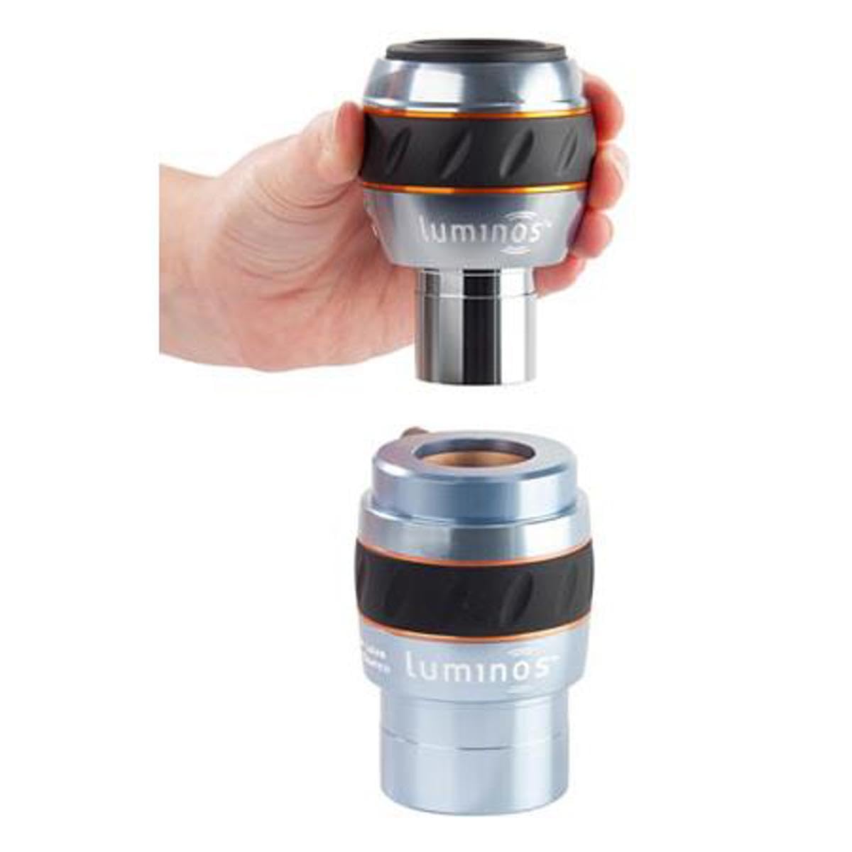 Celestron 93436 2" Luminous: lente Barlow 2,5x, plata
