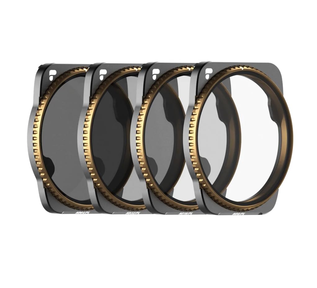 PolarPro - dji Air 3 Vivid Collection (ND8/PL, ND16/PL, ND32/PL, ND64/PL) - Neutral Density Filter Set For dji Air 3
