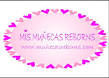 Muñeco Reborn Teo,Reborn DE Vinilo DE Silicona DE 52CM Y 2,3KG.Modelos EXCLUSIVOS,con Certificado de utenticidad,Vestido Y con COMPLEMENTOS DE UN Bebe Real.