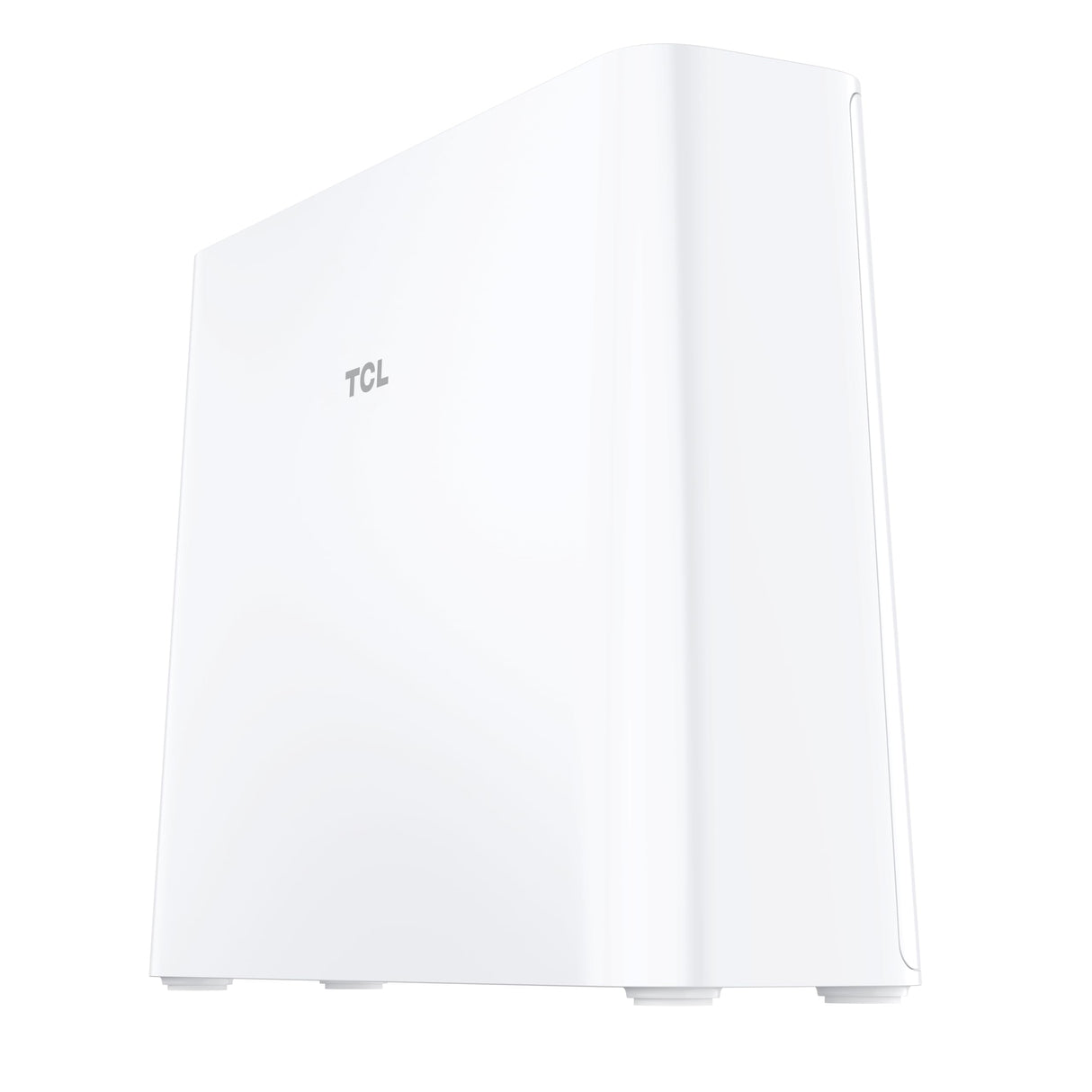 TCL LinkHub CPE Router Rápido 5G HH512V, Doble Banda, Soporte Tarjeta SIM, WiFi 6E, Hotspot hasta 32 Usuarios, Blanco