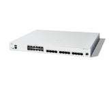 Switch gestionado Cisco Catalyst 1300-24XTS, 12 Puertos de 10G de Cobre, 12x10GE SFP+, protección Limitada de por Vida (C1300-24XTS)