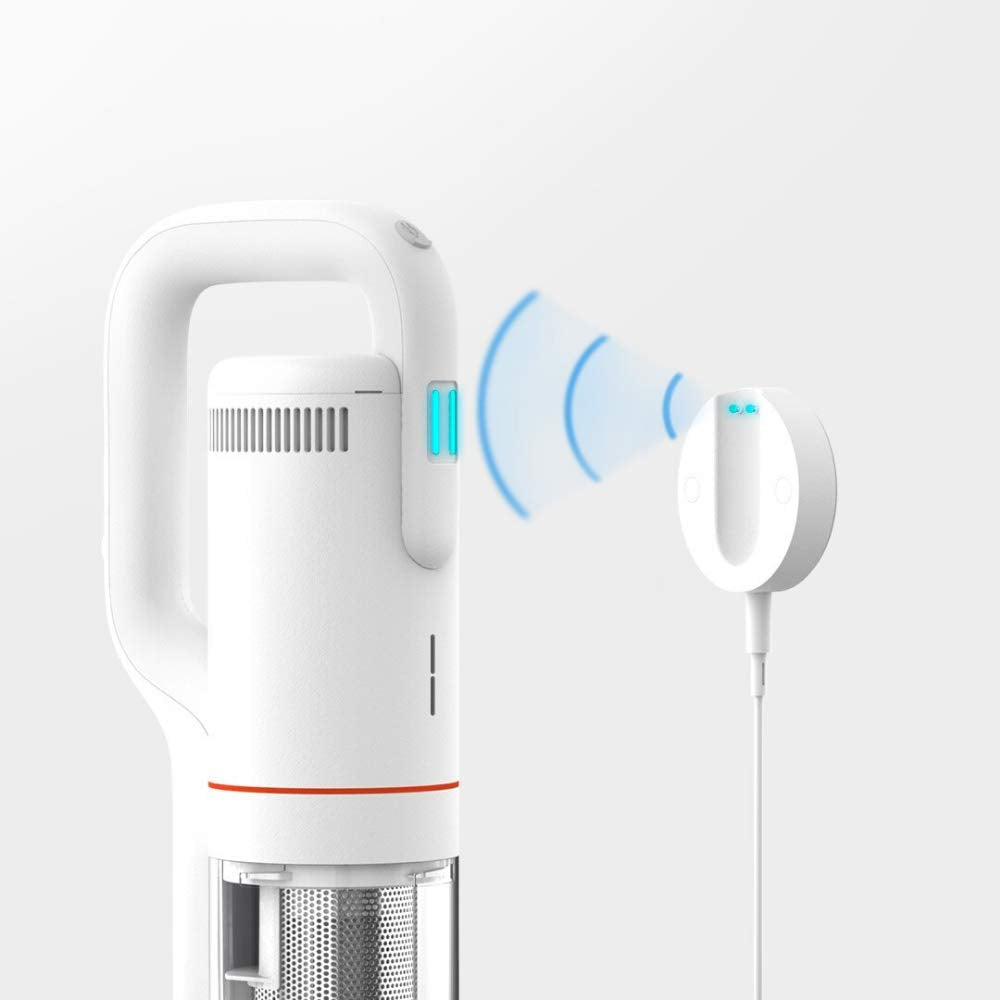 ROIDMI F8 Storm Pro - Aspirador sin cable, modelo europeo, 435 W, 135 AW y 23500 Pa, blanco
