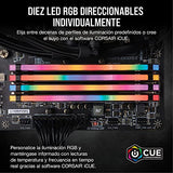 Corsair Vengeance RGB Pro 64GB (2x32GB) DDR4 4000 (PC4-32000) C18 - Memoria de Escritorio - Negro, CMW64GX4M2K4000C18