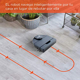 Neato Robotics D8 - Robot Aspirador Inteligente - Navegación láser - Batería de larga duración de 100 minutos - 700ml depósito de polvo - Auto Recarga - Ideal para suelos y alfombras